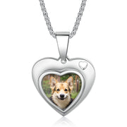 Personalized Stainless Steel Photo Necklace