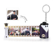 Custom Graduation Film Keychain