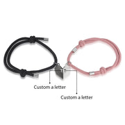 Custom Letter Couple Bracelet