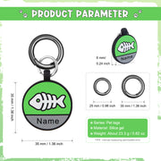 Custom Silica Gel Pet Tag