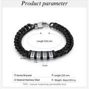 Personalized Stainless Steel Name Custom Braccelet