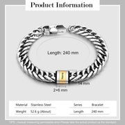 Personalized Stainless Steel Name Custom Braccelet
