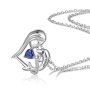 Custom Girl and Dolphin Necklace