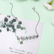 Custom Birthstone Bracelet