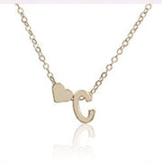 Stainless Steel Letter Necklace