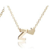 Stainless Steel Letter Necklace