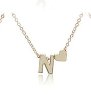 Stainless Steel Letter Necklace