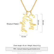 2 Names Necklace