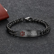 Custom Stainelss Steel Midecial Bracelet