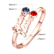 Dropshipping  Jewelry Custom Name Ring