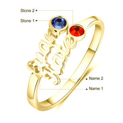 Dropshipping  Jewelry Custom Name Ring