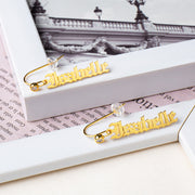 Custom Name Earrings