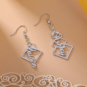 Custom Name Earrings