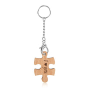 Personalized Wooden Puzzle Greeting Card