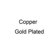 Copper Heart Shape Evil Name Pendant Necklace