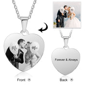 Personalized Stainless Steal Photo Necklace