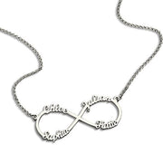 Infinity Pendant Name Necklace