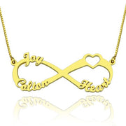 Custom Three Name Necklace