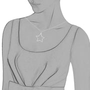 Custom Pentagram Name Necklace