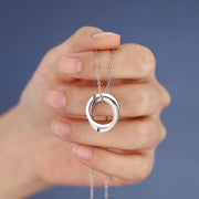 Birthstone Series Multi Circle Necklace
