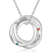 Custom Multi Ring Necklace