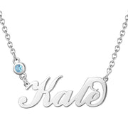 Custom Silver/Gold/Rose Gold name necklace