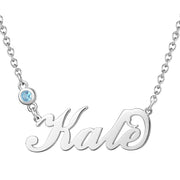 Custom Silver/Gold/Rose Gold name necklace