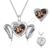 Personalized 925 Sterling Silver Photo Necklace