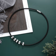 Custom Leather Necklace