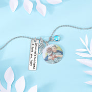 Personalized Stainless Steel Photo Necklace
