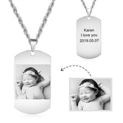 Stainless Steel Engraving Stainless Steel Necklace