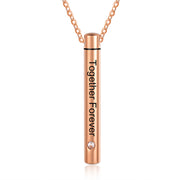 Stainless Steel Personalized Bar Name Necklace