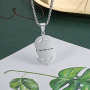 Personalized Stainless Steel Photo Necklace