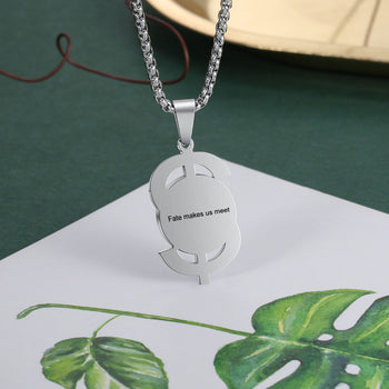 Personalized Stainless Steel Photo Necklace