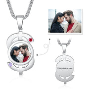 Personalized Stainless Steel Photo Necklace