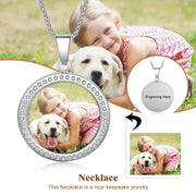 Personalized Stainless Steel Photo Pendant Necklaces