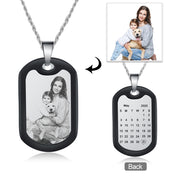 Stainless Steel Personalized Photo Necklace