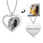 Stainless Steel Photo Necklace