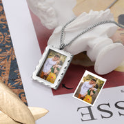 Stainless Steel Personalized Photo Pendant Necklace
