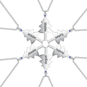 Stainless Steel Christmas Tree Necklace