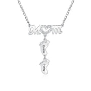 Engraving Stainless Steel Necklace