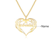 Personalized Heart Shape Name Necklace