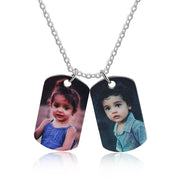 Personalized Stainless Steel Photo Necklace