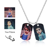 Personalized Stainless Steel Photo Necklace