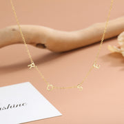 Personalized Name Letter Necklace