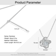 925 Sterling Silver CZ Necklace