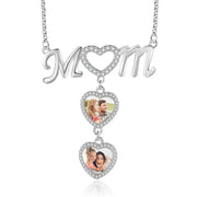 Personalized Rhodium Plated Necklace