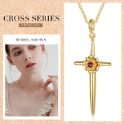 Cross birthday flower pendant + designer facelift