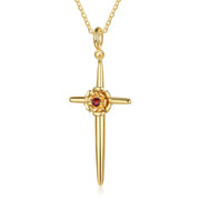 Cross birthday flower pendant + designer facelift