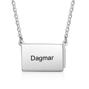 Personalized Stainless Steel Photo Necklace